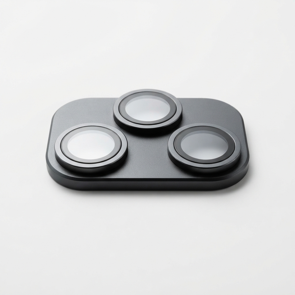 Matte camera lens protector product photo